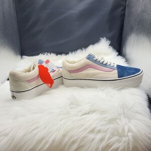 Vans Old Skool stacked form sherpa lined sneakers